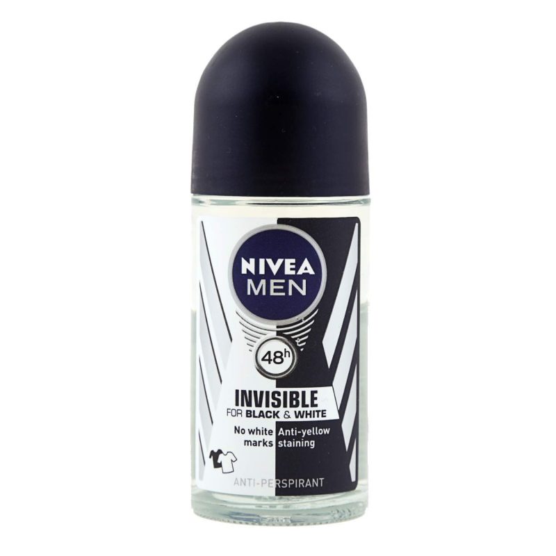 Nivea Men Invisible for Black & White Roll-On 50 ml