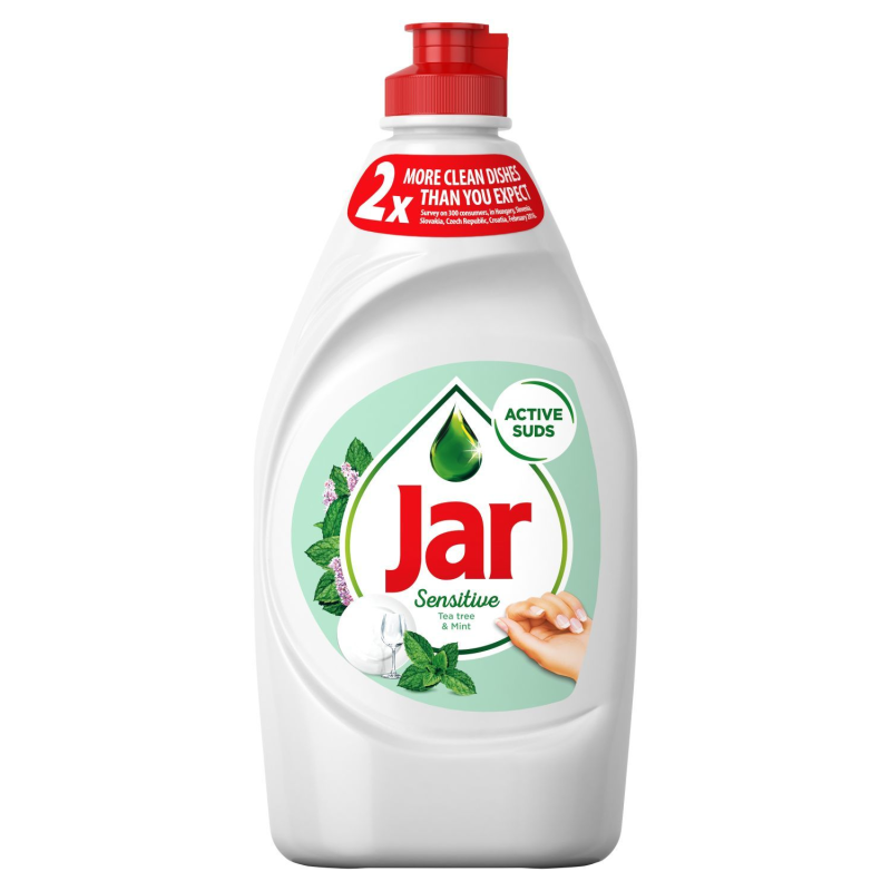 Jar Sensitive Detergent For Dishwashing 450 ml