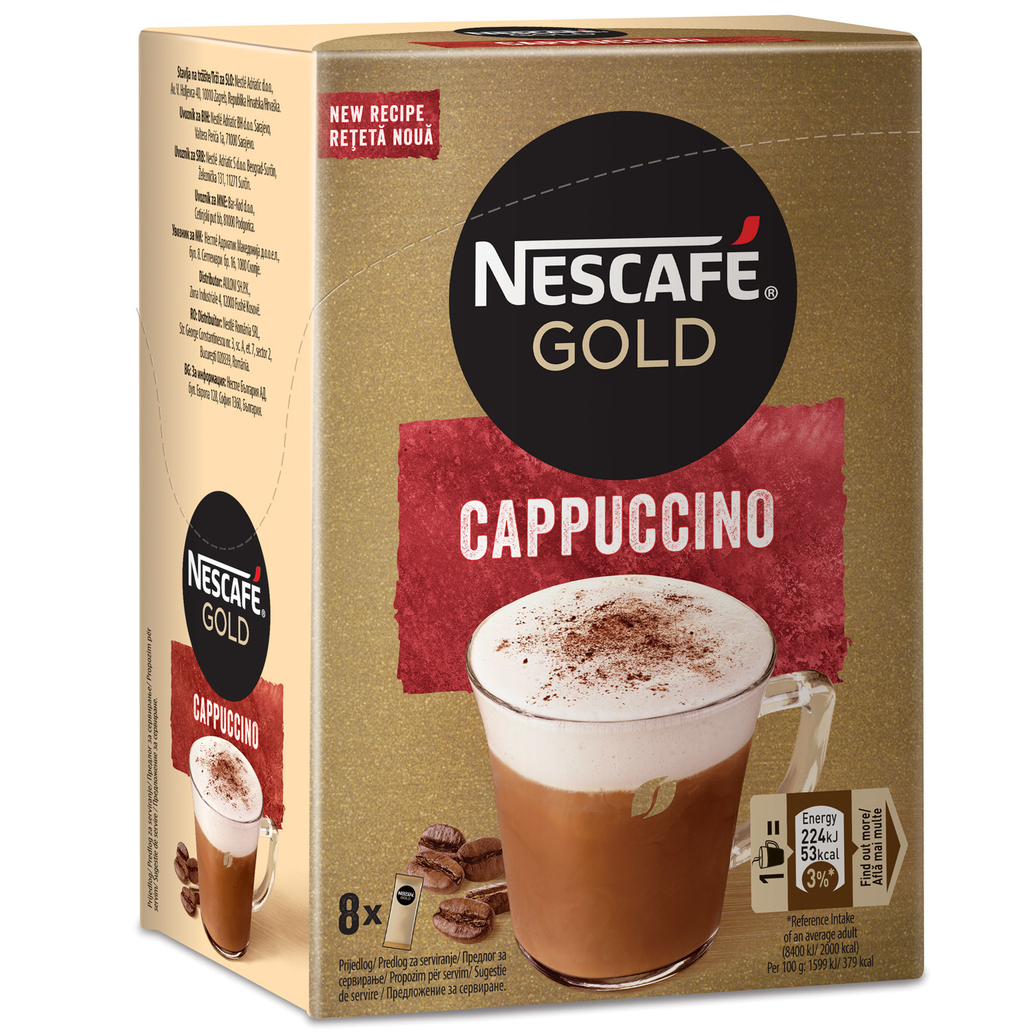 Nescafe Gold Cappuccino 112 g - YSS