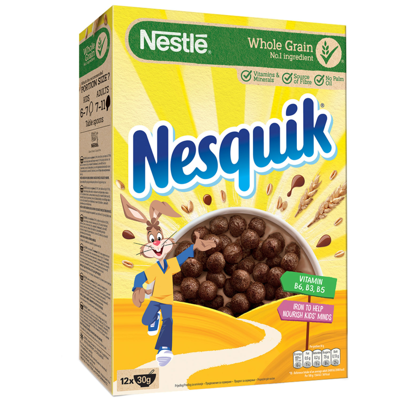 Nestle Nesquik Chocolate Whole Grain 325 g