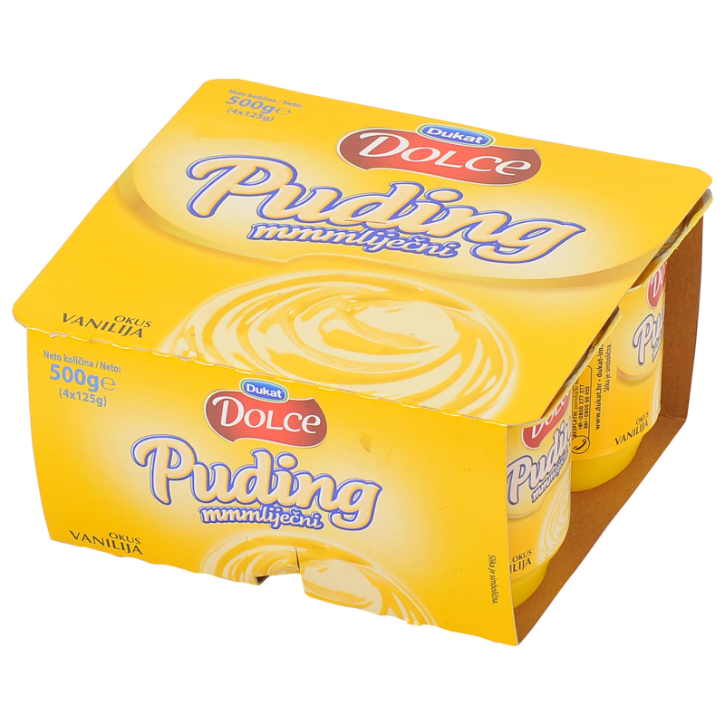 Vanilla pudding Dukat (4x125 g) 500 g