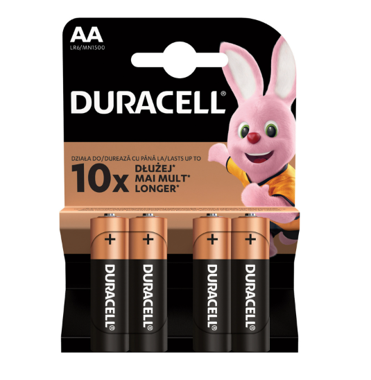 Duracell batteries AA LR6 4x1 - YSS | Yacht Supply Split