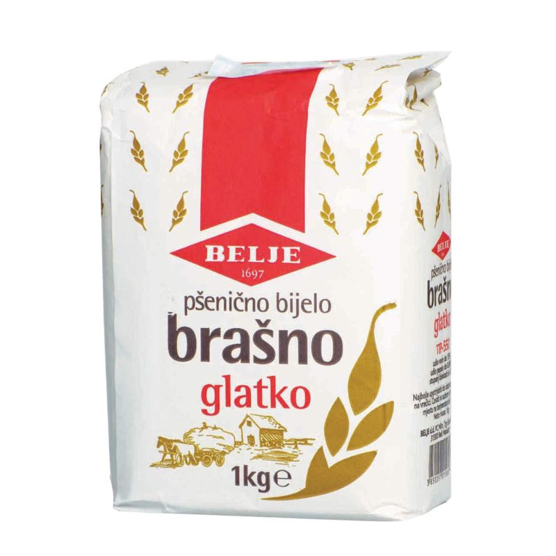 Smooth wheat flour Belje 1kg