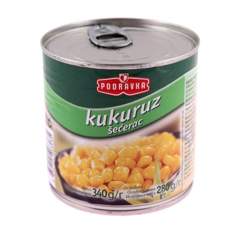 Sweet corn Podravka 340g