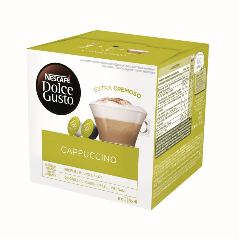 Nescafe Cappuccino 16/1(8+8) 186,4 g