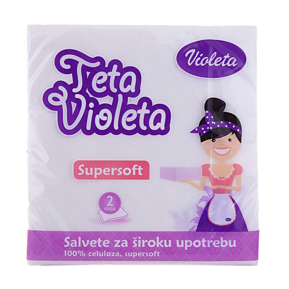 Paper napkins Teta Violeta