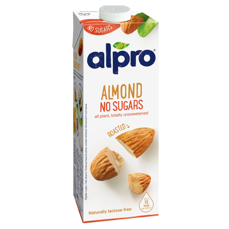 Alpro Almond No Sugars 1l